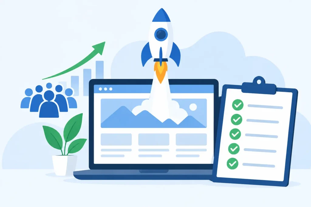High Traffic Website Launch Checklist That Holds Up