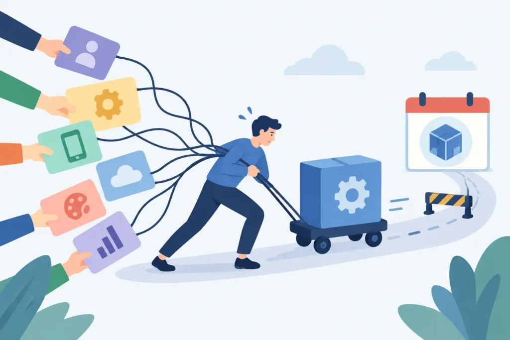 How Scope Creep Breaks Product Delivery
